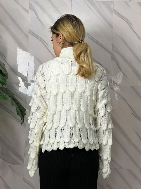 Maglione donna manica ampia