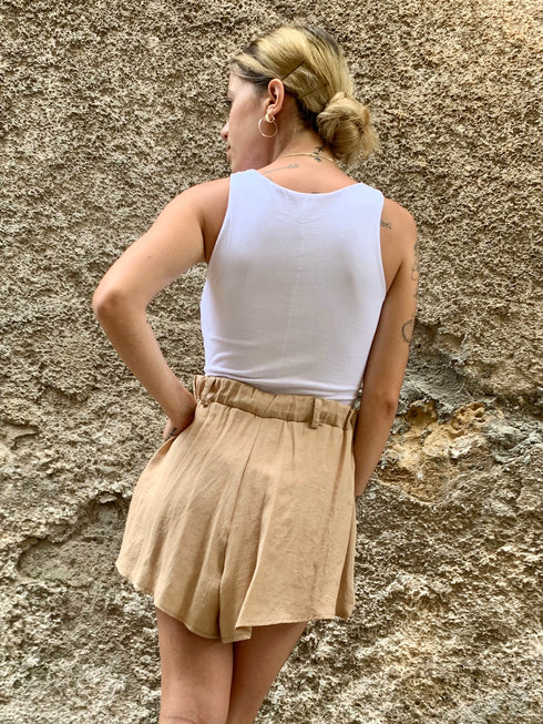 Shorts farfalla in cotone