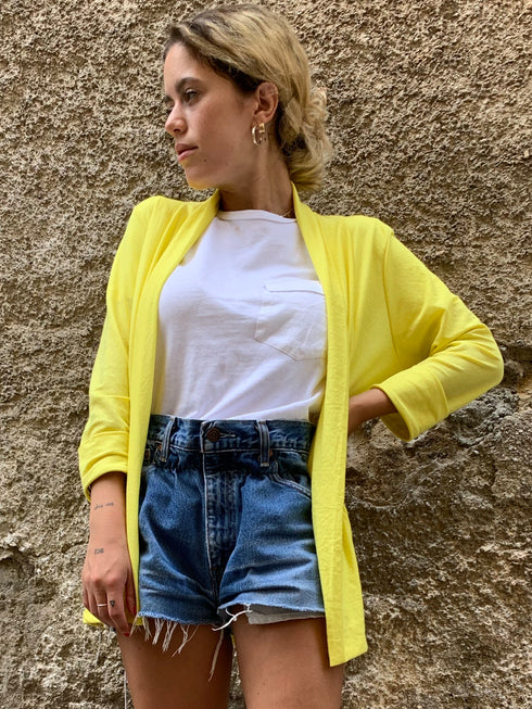 Cardigan da donna a tinta unita