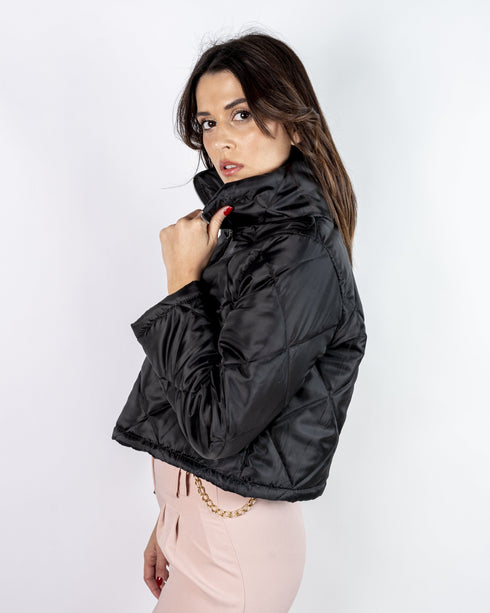 Piumino 100 grammi crop da donna