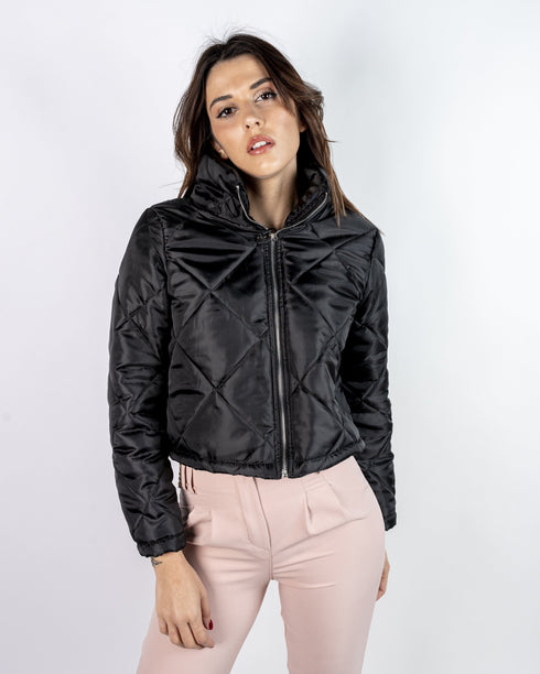 Piumino 100 grammi crop da donna