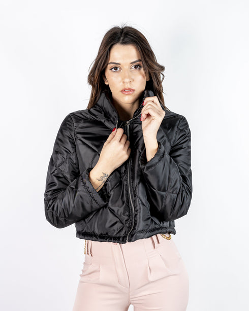 Piumino 100 grammi crop da donna