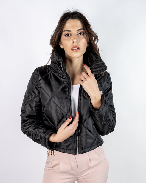 Piumino 100 grammi crop da donna