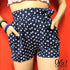 Shorts donna pois