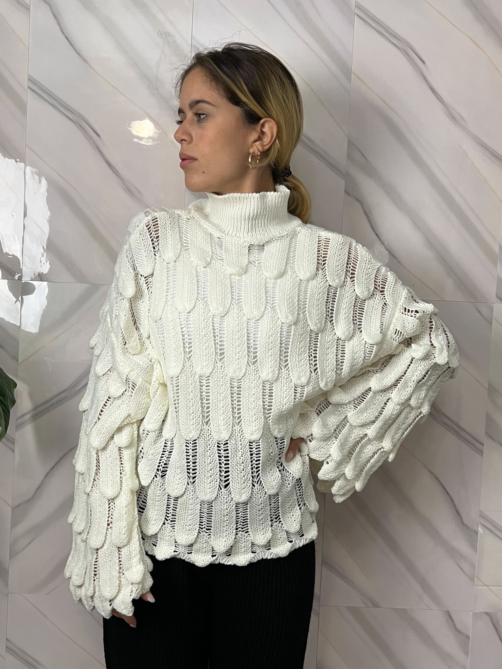 Maglione da donna Only Onlann Structure Tructure Knt - Maglioni e felpe